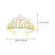 thumbnail image 4 of KAKOWELY Corona de cristal vintage para novia, diadema para el pelo para boda, tocado con joyas de diamantes de imitación, 4 of 4