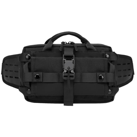 ozuko ozuko Sac Bandoulière Imperméable pour Hommes avec Port USB, Poche pour Bouteille, et Design Anti-Éclaboussures pour Usage Extérieur et Sportif - Noir