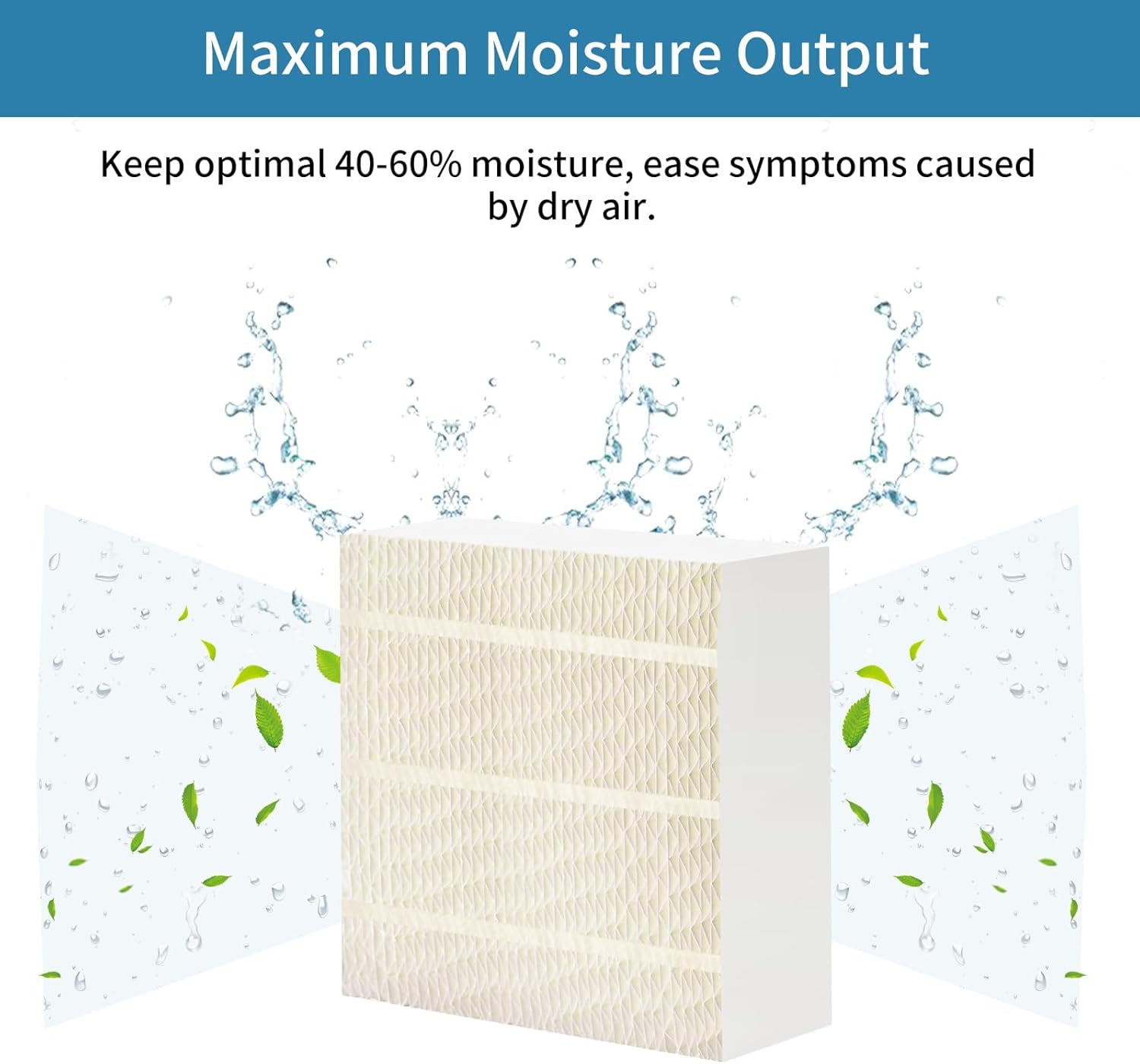 SUNRRA1043 Humidifier Filter Compatible with AIRCARE EP9500 EP9700 - 3 Pack for Space Saver Large Evaporative