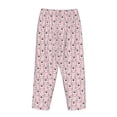 thumbnail image 5 of Xecao Cute Rabbit Women's Straight Lounge Pajama Pants: The Epitome of Relaxed Sleepwear, 5 of 9