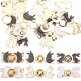 thumbnail image 1 of GAXIRE 12 botones para tensar la cintura de los pantalones vaqueros, hebillas ajustables para tensar la cintura., 1 of 4
