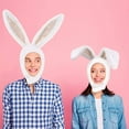 thumbnail image 6 of Easter Bunny Ears Costume Hats Bunny Fancy Costume Accessories for Kids Adult Cosplay Birthday Theme Party Supply, 6 of 7