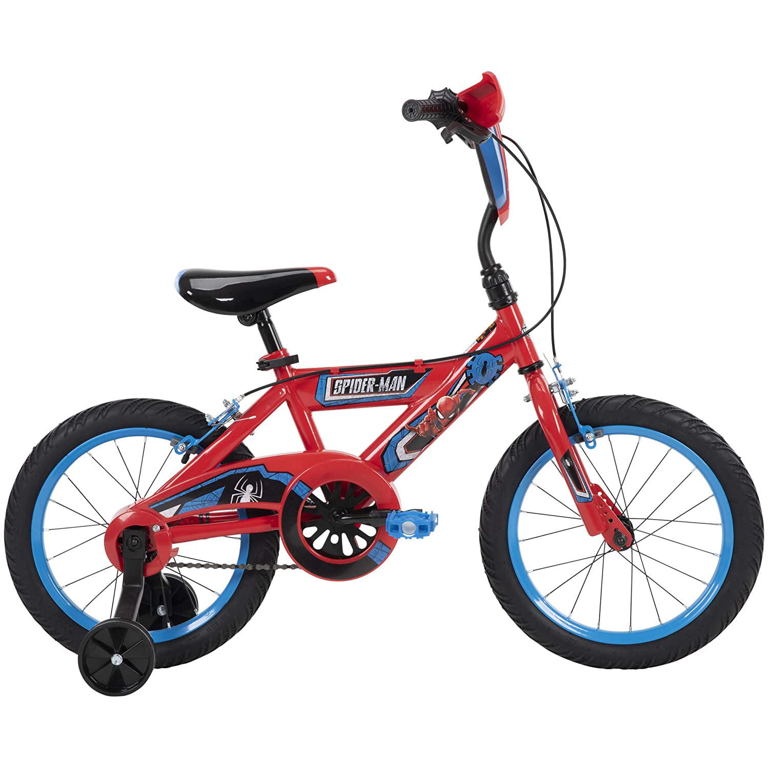 Red Quick Connect Assembly Huffy Marvel Spider-Man 16" Kids Bike 