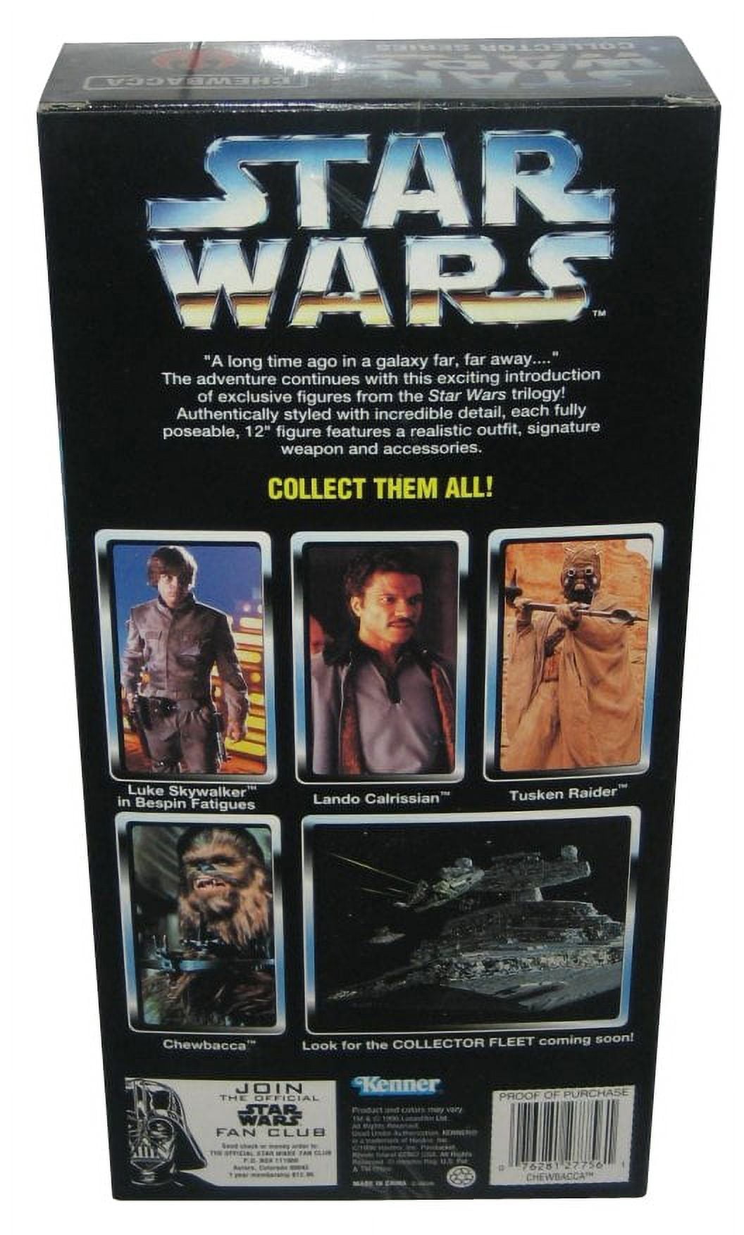 Star Wars Collector Series Chewbacca Rebel Alliance 12" Vintage Kenner Figure
