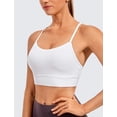 thumbnail image 2 of Top Deportivo CRZ YOGA Butterluxe con Espalda en Y, Sin Aros, Soporte Medio, Blanco, 2 of 6