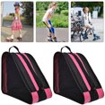 thumbnail image 4 of Para Patines Hielo Mochila Gruesa Y Transpirable Patinaje Sobre Color Rosa 2 Uds., 4 of 5