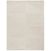 SAFAVIEH Natura Lucina Geometric Area Rug, Ivory, 8' x 10'