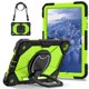 thumbnail image 2 of Funda Resistente a Golpes para Samsung Galaxy Tab A11, Funda Protectora de Silicona + Capa de PC con Rotación de 360°, Asa Cuadrada y Soporte con Correa para el Hombro, Amarillo, para Galaxy Tab A11, 2 of 8
