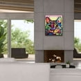 thumbnail image 4 of Epic Graffiti 'Maya Cat' by Dean Russo, Giclee Canvas Wall Art, 26"x30", 4 of 8