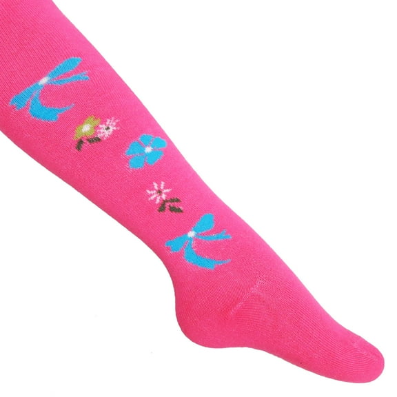 Wenchoice Hot Pink Bows Tights Girl'S S(1Y-2Y)