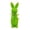 Green, variant on Dualoai Flocked Easter Bunny Figurine Easter Decor Animal Sculpture for Office Patio Green