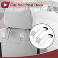 thumbnail image 2 of for Purses and Bags Umbrella Etc Car Seat Headrest Hook Sturdy Car Seat Back Organizer Hooks Multicolor Rhinestones .;x.;, 2 of 7
