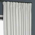 thumbnail image 6 of HPD Half Price Drapes Pillow White Heritage Plush Velvet Extra Wide Room Darkening Curtains for Bedroom & Living Room Curtains (1 Panel), Window Curtains 120 inches long, 100W X 120L, 6 of 10