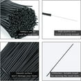 thumbnail image 3 of 1000Pcs 4 Inch Plastic Twist Ties Strips for Making Facial Face Mask Party Cello Candy Bags Cake Pops (Black) Black - 4 Inch Black - 4 Inch Black - 4 Inch, 3 of 5