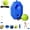 Blue A-1PC, variant on Tennis Ball Training Baseboard, Tennis Trainer Equipment Set, Tennis Trainer Ball with String, Tennis Trainer Rebound Ball, Multifunction Tennis Practice Rebounder for Backyard