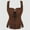 Coffee, variant on Daolelai Women's Renaissance Punk Court Lace-Up Vest