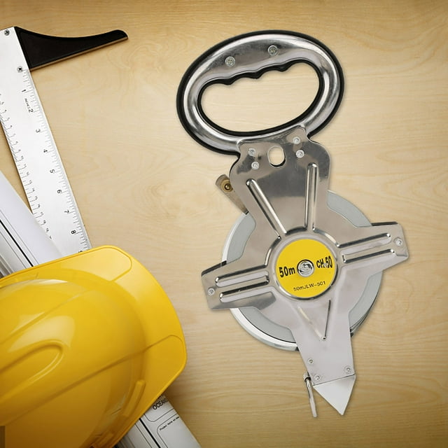 Tape Ruler, Stainless Steel Retractable Measuring Tape, Contractor Tool For Carpenter Construction Surveying Tool