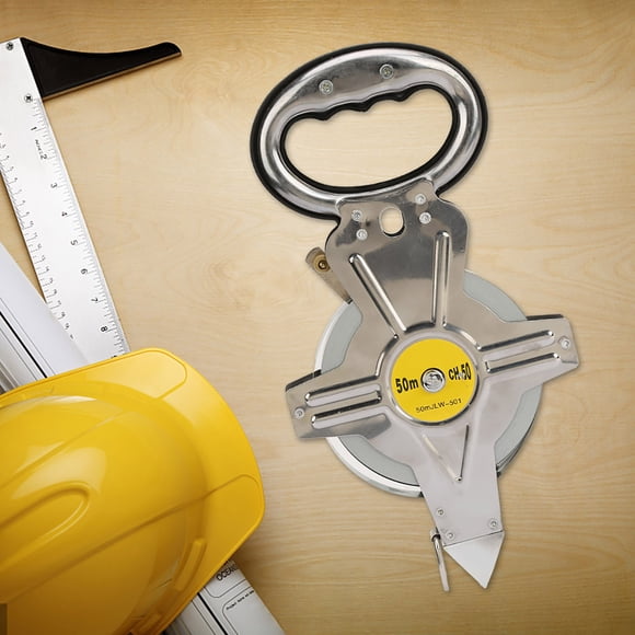 Tape Ruler, Stainless Steel Retractable Measuring Tape, Contractor Tool For Carpenter Construction Surveying Tool