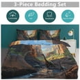 thumbnail image 6 of 3PCS Jurassic Dinosaur Duvet Cover Set Twin, 1 Duvet Cover And 2 Pillowcase, Duvet Cover for Kids Girls Boys And Teens, 6 of 6