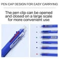 thumbnail image 4 of Creative Ballpoint Pen Color Retractable Ballpoint Pen Stationery Pen 6 in 1 green, 4 of 6