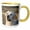 Yellow/White, variant on 3drose, Yellow Labrador Retriever Dog - Na02 Zmu0100 - Zandria Muench Beraldo, 15oz Two-tone Yellow Mug
