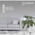 thumbnail image 5 of Lampara De Piso SKANDIGLOW Ajustable 120v blanca, 5 of 5
