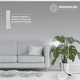 thumbnail image 5 of Lampara De Piso SKANDIGLOW Ajustable 120v blanca, 5 of 5
