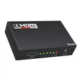 thumbnail image 1 of Splitter Hdmi  Bloosom 1*4 Divisor De Señal Amplificador Conecta 4 Tv Negro, 1 of 4