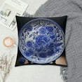 thumbnail image 2 of FUMJ Vintage Chinese Style Oriental Floral Pattern Lumbar Throw Pillow Covers Farmhouse Decorative Throw Pillows Cover Chinoiserie Blue And White Porcelain Accent Pillows Case Cushion Covers, 2 of 5