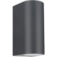 thumbnail image 1 of Aplique de pared para exterior, aluminio gris antracita, iluminación exterior vertical, IP44, resistente al agua, para jardín, patio, terraza, balcón, garaje., 1 of 4