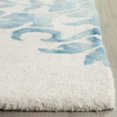 thumbnail image 2 of Safavieh Dip Dyed Ivory Contemporary Rug - 8' x 10', 2 of 2