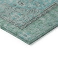 thumbnail image 4 of Addison Rugs Chantille Indoor/Outdoor Traditional Global Aqua Washable Rectangle Rug, 10' x 14', 4 of 6