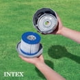 thumbnail image 3 of Intex Pool Cartridge Filter 29007E Filter H for New 2015 Pools - Pack of Twelve, 3 of 5