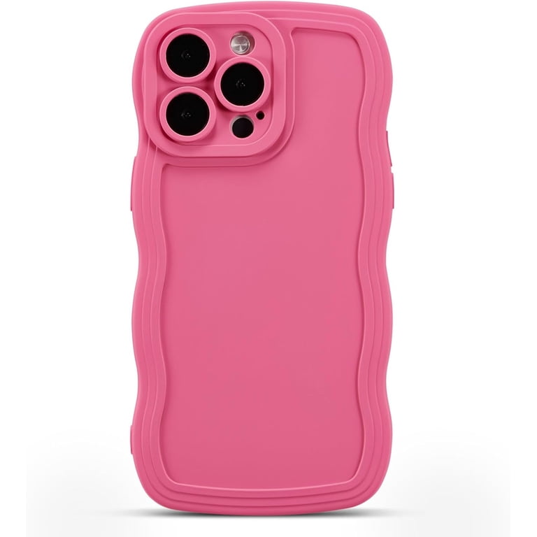 Wave Frame Case for iPhone 14 Pro Max 6.7 inch Phone Case,Cute