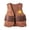 Coffee, variant on HNMKIU Western Cowboy Fringe Vest for Boys Role Play Dress Up Festival Party Outfit White,7-8 Years
