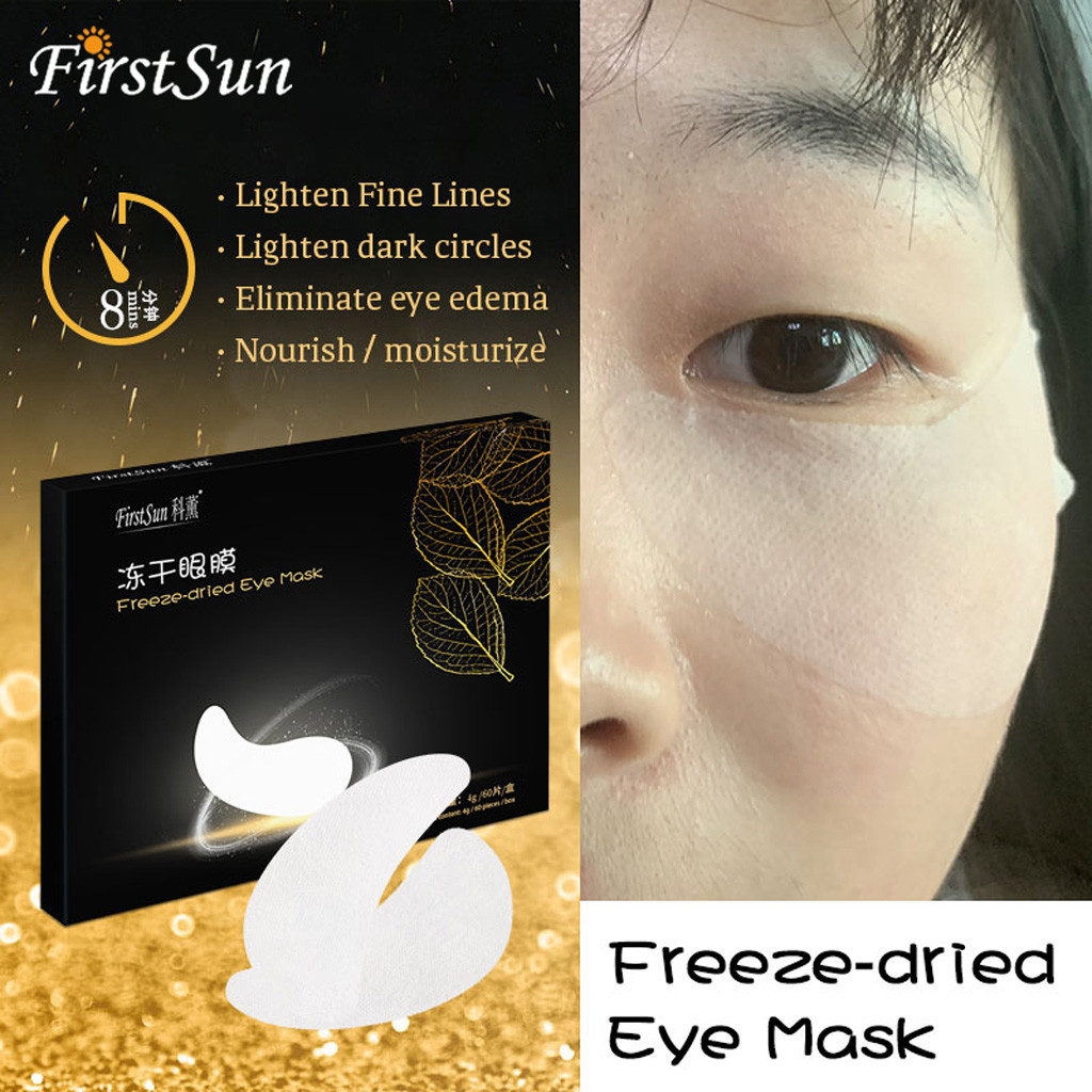 MakeupHealth Products Clearance 60Pcs Freeze-Dried Eye Mask Hydrogel  Patches Collagen Anti Wrinkles Dark Circle Black YBY - Walmart.com
