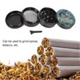 thumbnail image 3 of 3Pcs 4-Layer Smoke Grinder Set Alloy Cigarette Rolling Maker with 1Pc Accessory, 3 of 3