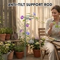 thumbnail image 3 of Plant Support Poles, Garden Flower Climbing Frames Potted Fixed Anti Tipping Stems Stakes for Indoor Outdoor Plants Vegetables Vines Greenery Grow Cage Garden Supplies, 3 of 5