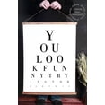 thumbnail image 2 of Wood, Canvas Print Wall Hanging Eye Chart Hidden Funny Quote Bathroom Art Décor Sign 23x30-Inch, 2 of 4
