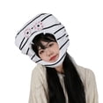thumbnail image 1 of Gorro de cabeza de momia para Halloween, disfraz de fiesta de cosplay para adultos, 1 of 3