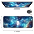 thumbnail image 2 of nygtbtfer   Gaming Mouse Pad, Cloth Mouse Pad, Anti-Slip Base, RGB Backlit, Stitched Edges, Water-Resistant, Optimized for Gaming Sensors, XL 31.5x11.8 in, 2 of 6