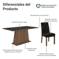 thumbnail image 4 of Juego de Comedor Madesa Oxford MN 04 Mesa y 6 Sillas, 4 of 11