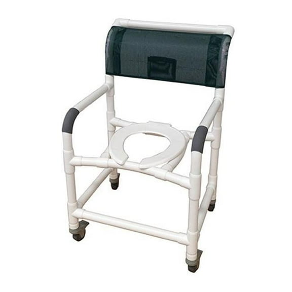 MJM International 122-3TL Wide Shower Chair 22 in.