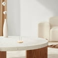 thumbnail image 2 of 2 Pcs Wooden Base Display Stand Wood Base Clay Doll Stand Beige, 2 of 6