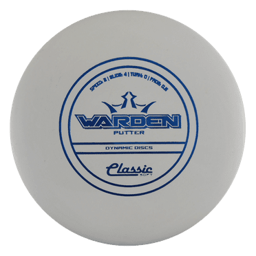 Dynamic Discs Classic Soft Warden 173-176g Putter Golf Disc Colors may vary - 173-176g