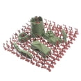 thumbnail image 3 of 310pcs / Lot Army Combat Toys Soldier Model Figura De Acción Con Escena De Avión, 3 of 9