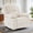Beige, variant on GEEYOO Swivel Rocker Recliner Chair with Massage and Heat Glider Recliner for Adults with Side Pockets Chenille for Living Room,Beige