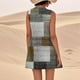 thumbnail image 3 of WILLBEST Vestido De Lino Para Mujer, Vestido Playero Informal Hasta La Rodilla, Sin Mangas, Estampado De Verano, Con Bolsillos, 3 of 3