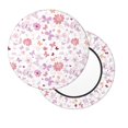 thumbnail image 2 of Balery Retro Floral Fundas de asiento para taburete de bar redondo de tela de terciopelo ajustables que protegen de arañazos y manchas para sillas de 14 a 17 pulgadas.-13 inch, 2 of 7