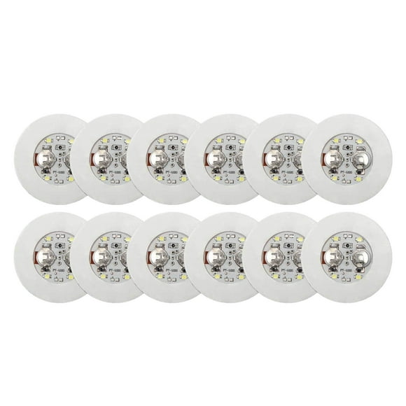 asddcavvf LED 12 Pack Glow LED Bottle Lights Bottle Beautifiers LED Sticker Disc Glow Drinks Ceramic Mugs Tall